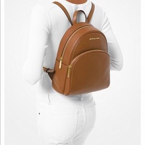 MICHAEL KORS Pebbled Leather Backpack